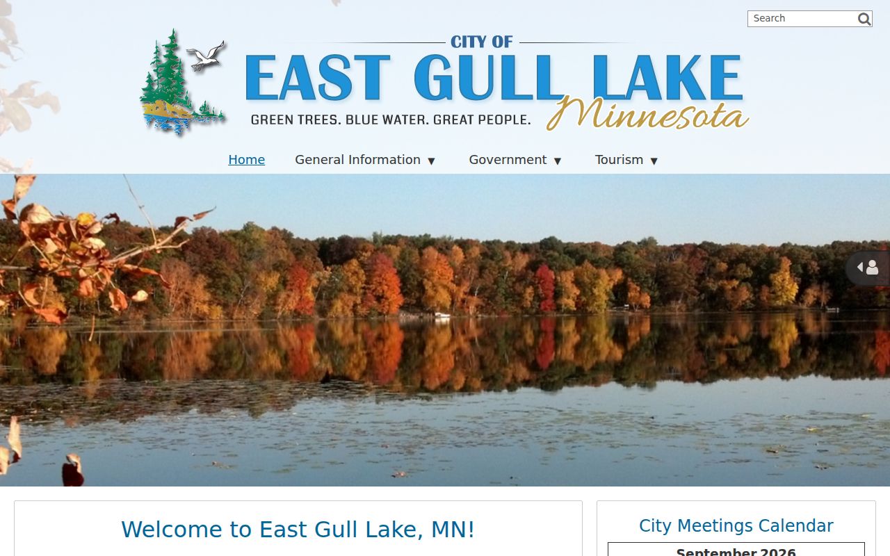 East Gull Lake warrant search city geography and official page