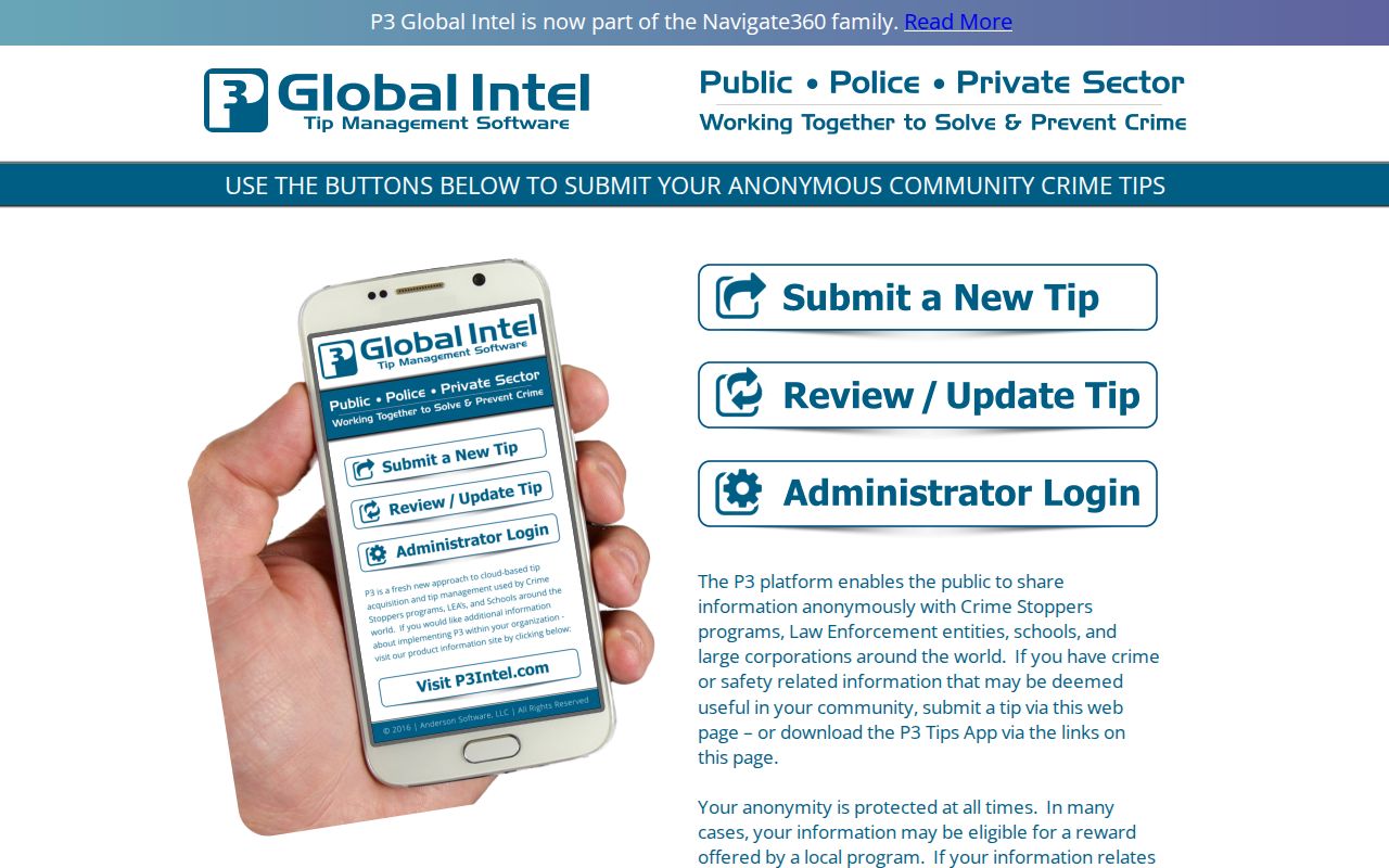 Cass County most wanted list tip program interface